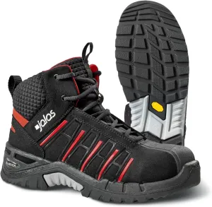 9975 Exalter Safety Shoe - Work Boots - Aluminium Toecap - Mid-Cut - Water Repellant - S3, SRC, HRO, Protective Work Shoes for Everyday Comfort