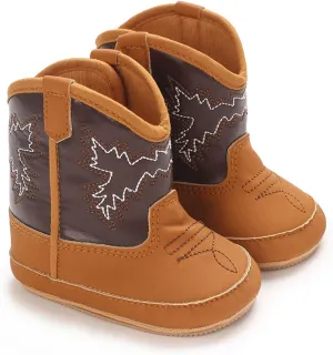 Baby Infant Soft PU Non Slip Shoes Soles Cute Little Boots Newborn Solid Breathable Walking Shoes for Outdoor