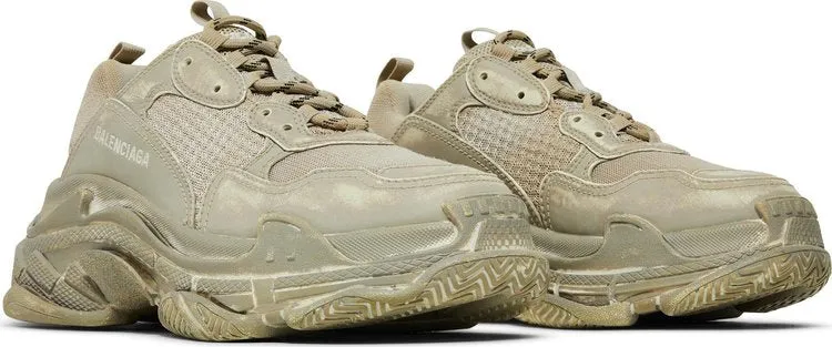 Balenciaga Wmns Triple S Sneaker Light Beige Faded, cream