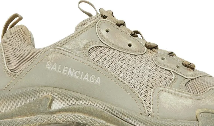 Balenciaga Wmns Triple S Sneaker Light Beige Faded, cream