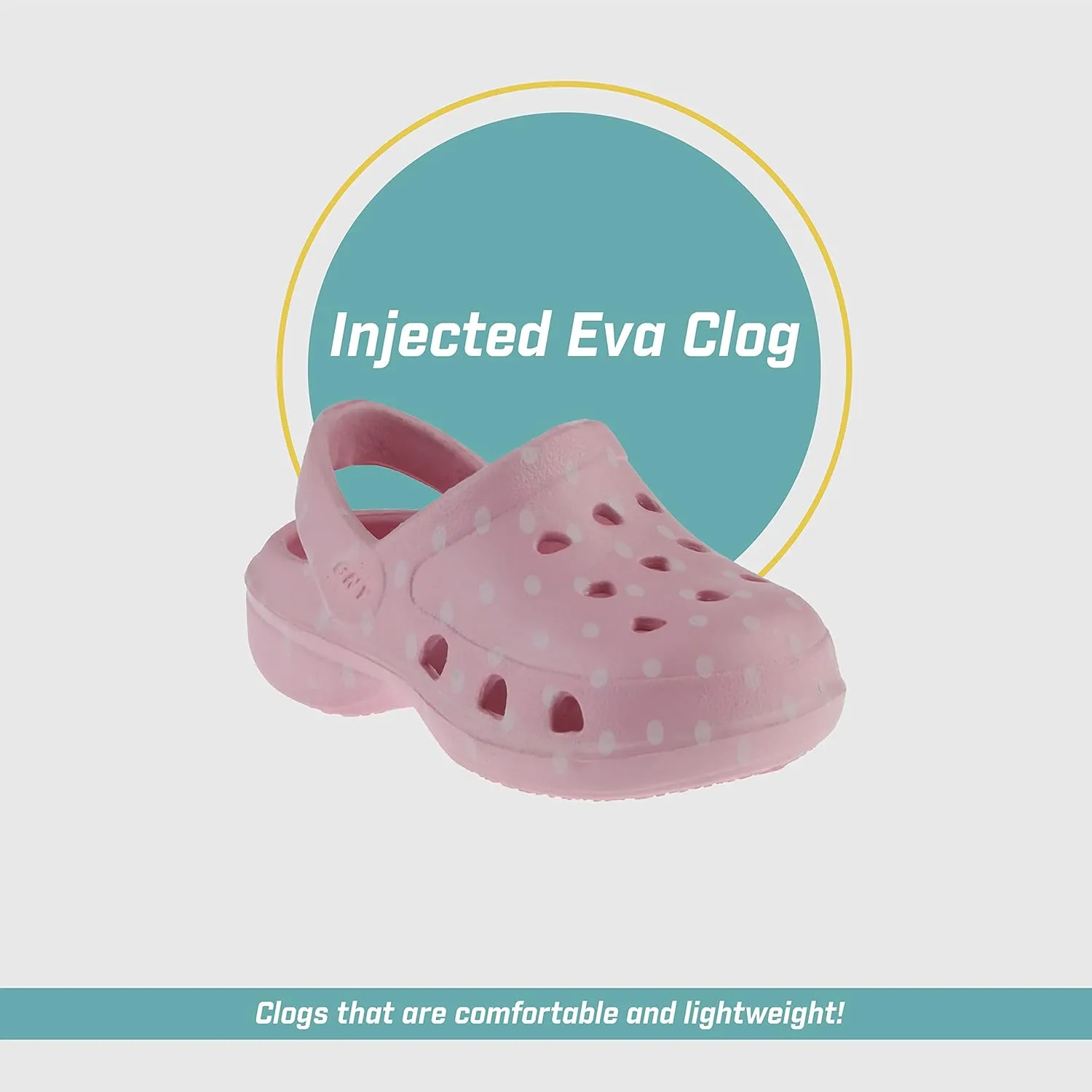 Capelli New York Infant Injected EVA Clog with Backstrap