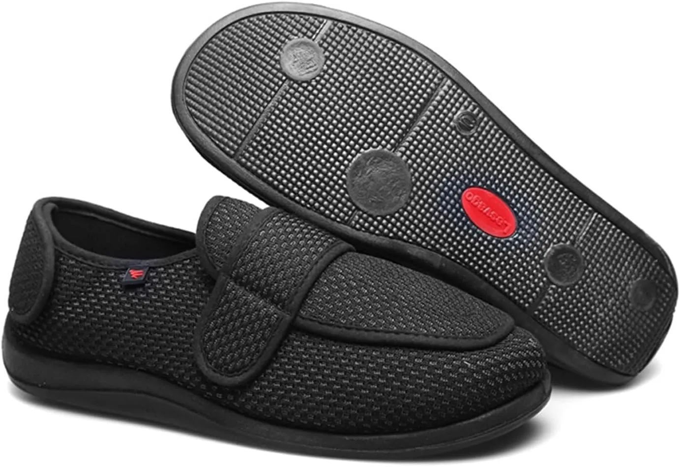 Comfortable & Breathable Men's Diabetic Shoes - Extra Wide Slip-on for Swollen Feet, Elderly, Edema & Sensitive Feet