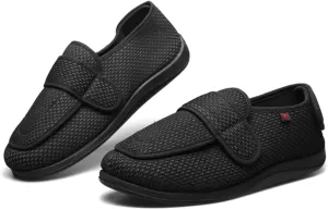 Comfortable & Breathable Men's Diabetic Shoes - Extra Wide Slip-on for Swollen Feet, Elderly, Edema & Sensitive Feet