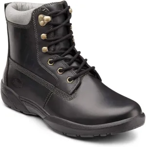Dr. Comfort Men's Boss Diabetic Boots: Black 15 Wide (E/2E)