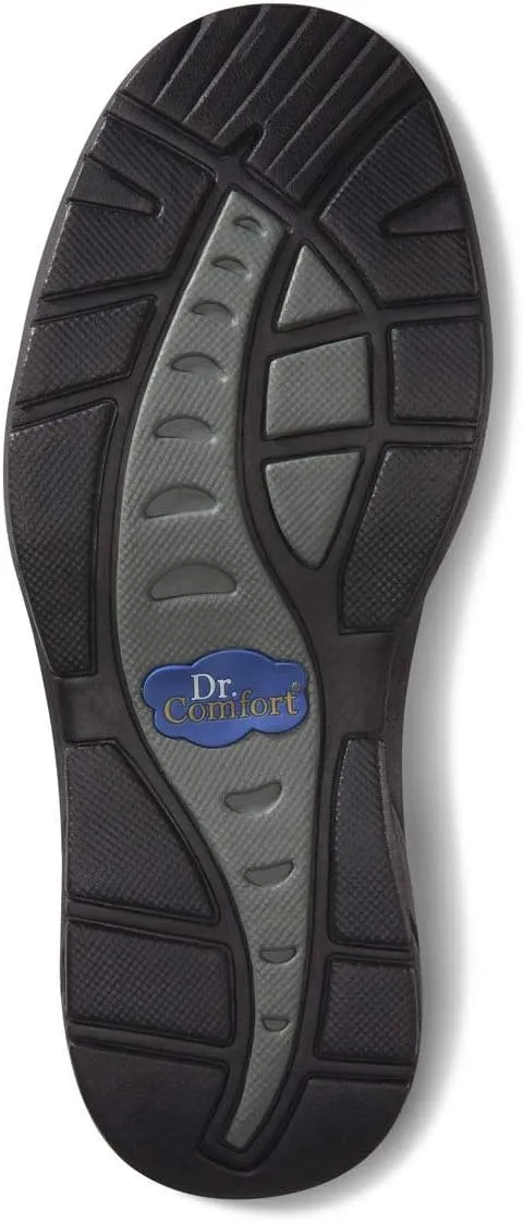 Dr. Comfort Mike Men's Therapeutic Diabetic Extra Depth Shoe: Chestnut/Black