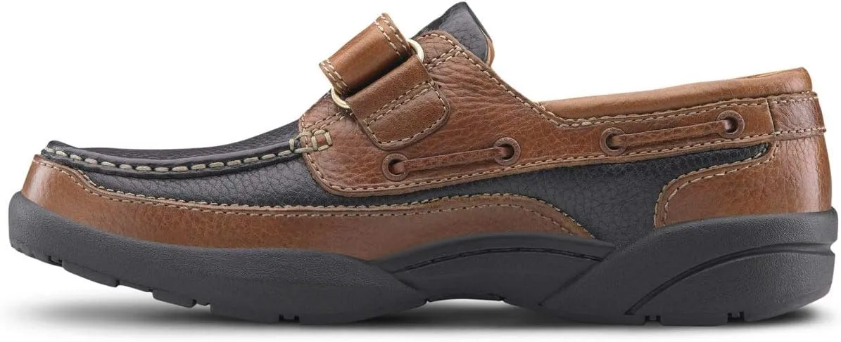 Dr. Comfort Mike Men's Therapeutic Diabetic Extra Depth Shoe: Chestnut/Black
