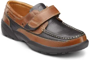 Dr. Comfort Mike Men's Therapeutic Diabetic Extra Depth Shoe: Chestnut/Black