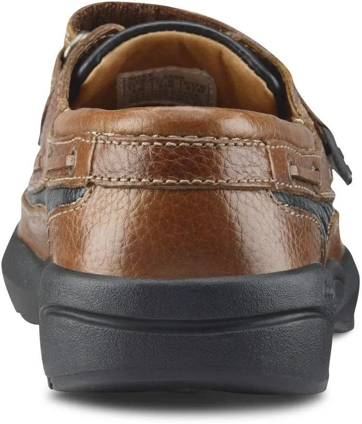 Dr. Comfort Mike Men's Therapeutic Diabetic Extra Depth Shoe: Chestnut/Black