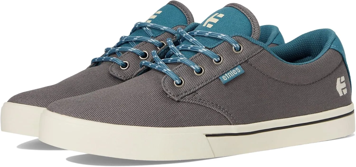 Etnies Men's Jameson 2 Eco Skate Shoe, Grey/Grey/Blue, 14