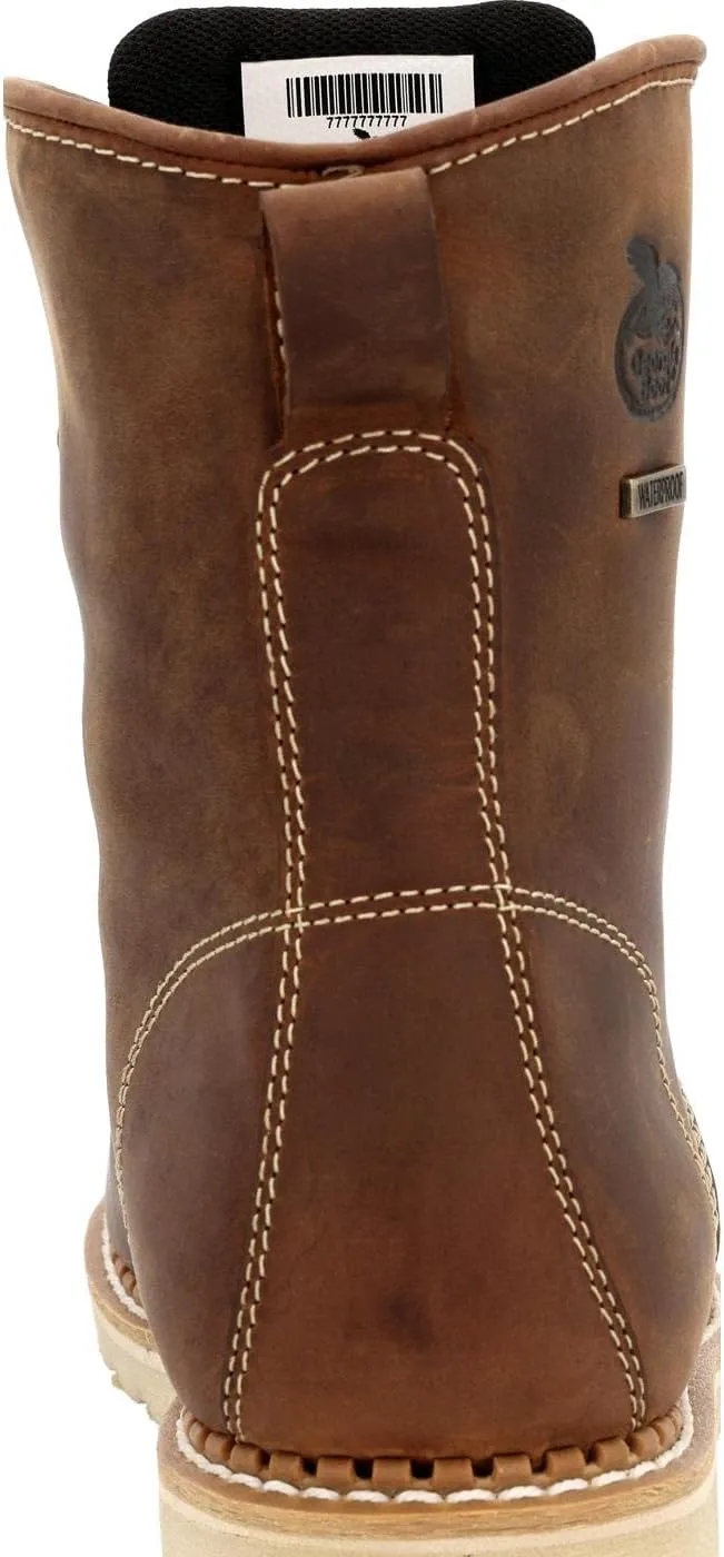 Georgia Boot Womens Men BRN 8" Workmen BRN 8" Work
