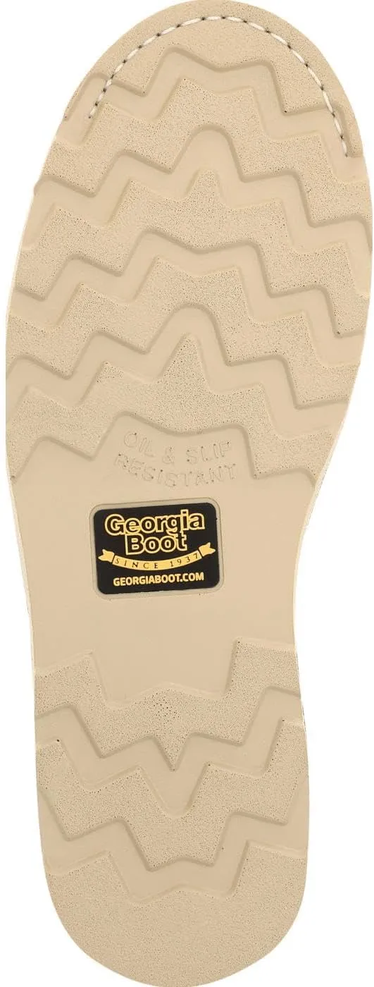 Georgia Boot Womens Men BRN 8" Workmen BRN 8" Work