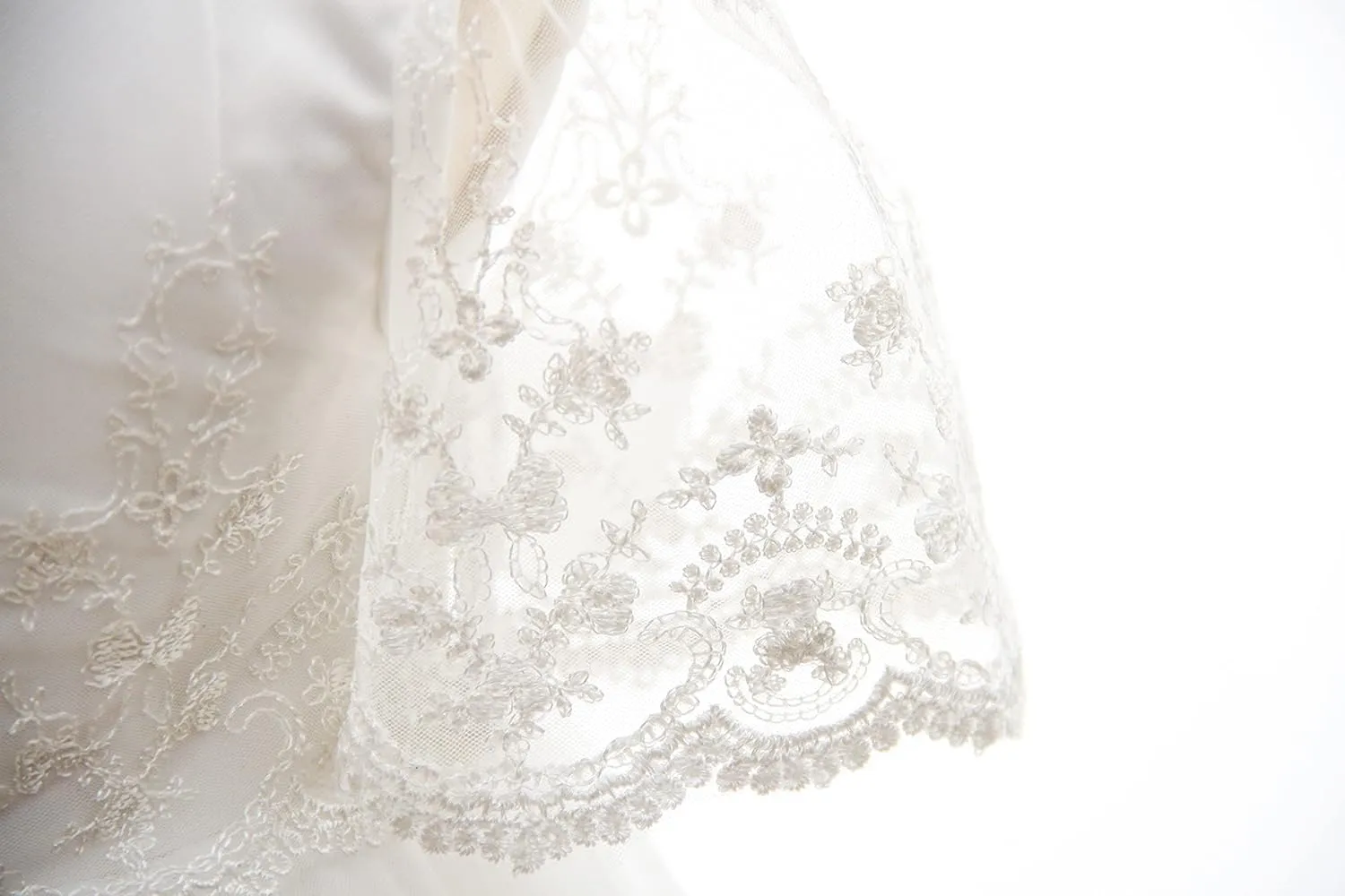 Glamulice Baby Girl Newborn Lace Christening Gown Baptism Dress Infant/Toddler Girls Formal Communion Outfit