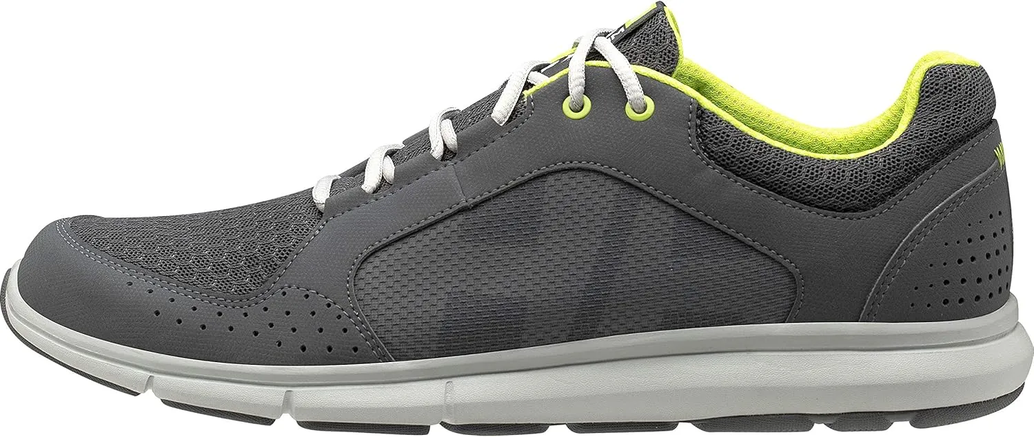 Helly-Hansen Ahiga V4 HP Boat Shoes for Men - Breathable, Lightweight, and Hard-Wearing Textile with EVA Cushion Midsole and Rubber Traction Outsole