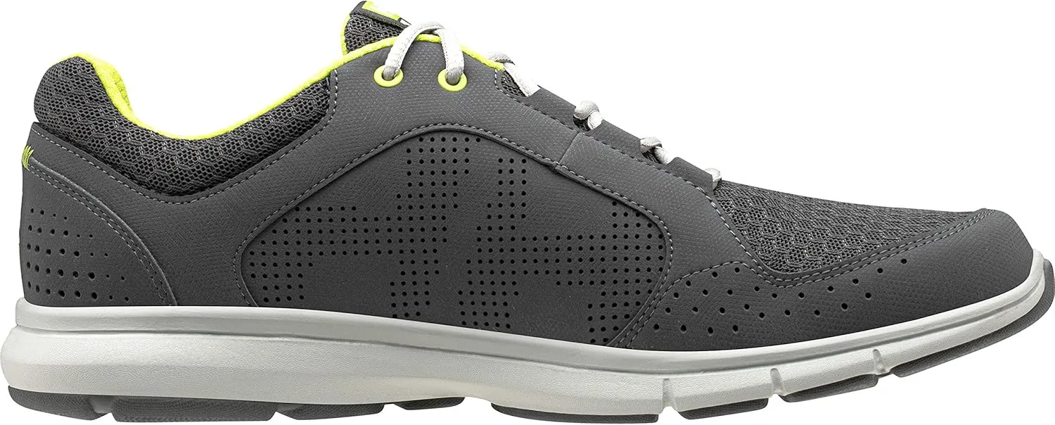 Helly-Hansen Ahiga V4 HP Boat Shoes for Men - Breathable, Lightweight, and Hard-Wearing Textile with EVA Cushion Midsole and Rubber Traction Outsole