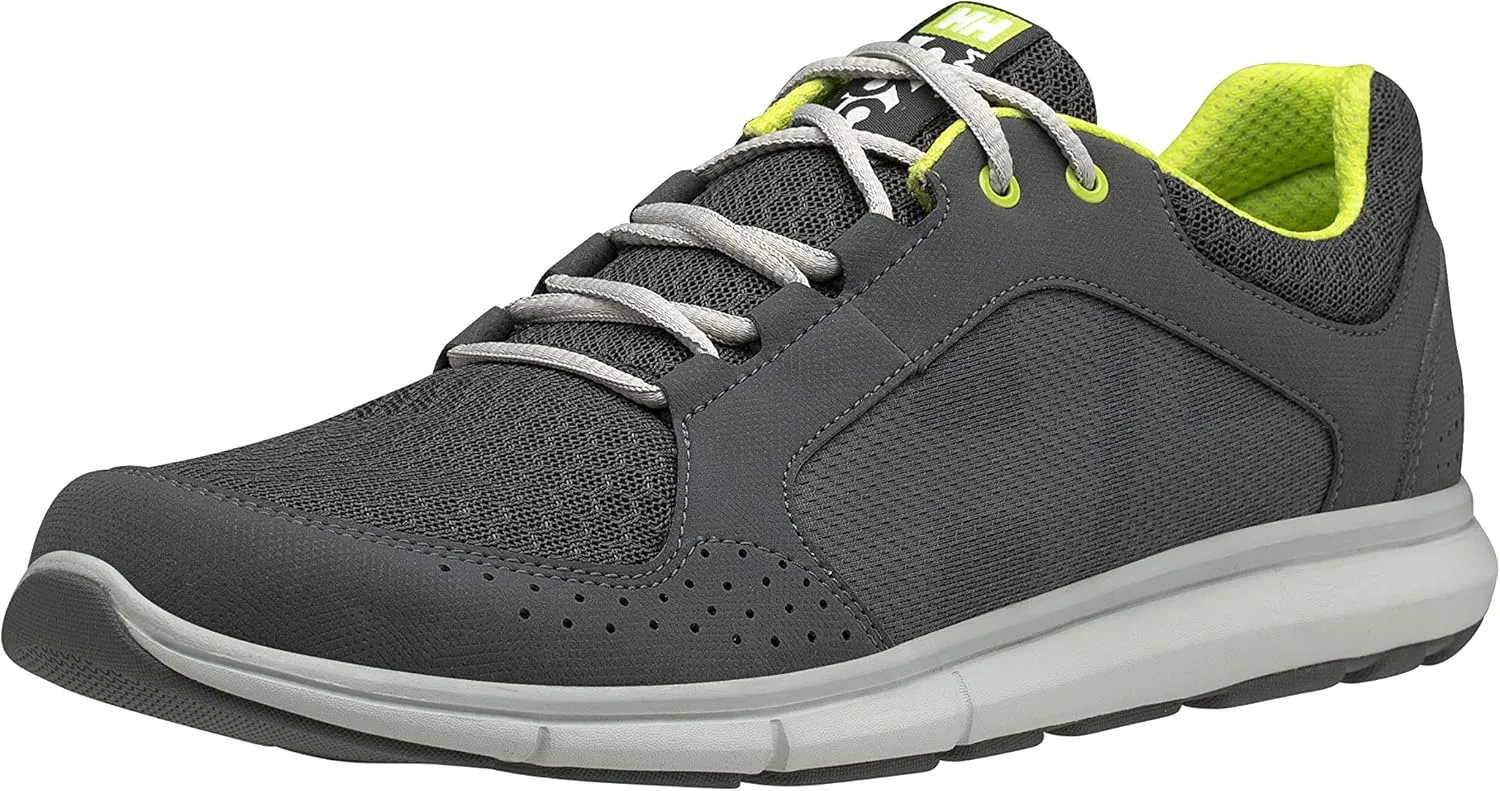 Helly-Hansen Ahiga V4 HP Boat Shoes for Men - Breathable, Lightweight, and Hard-Wearing Textile with EVA Cushion Midsole and Rubber Traction Outsole