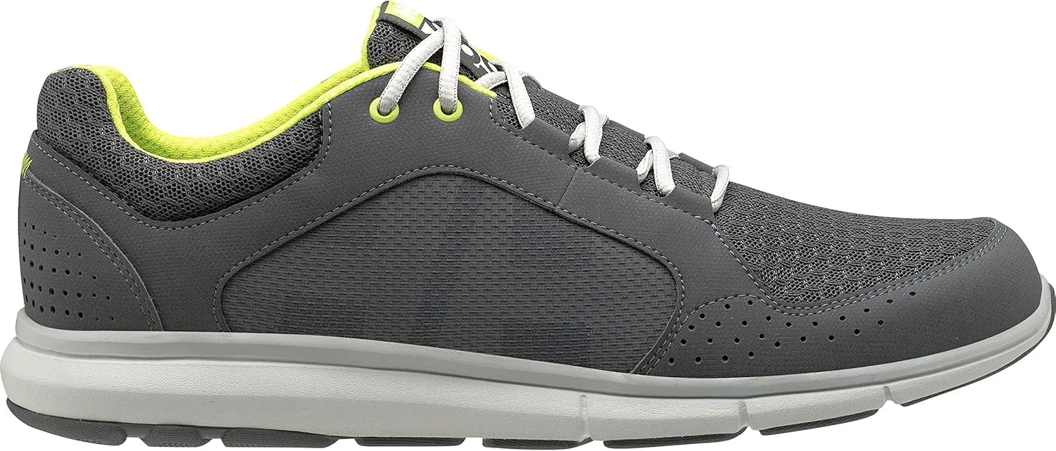 Helly-Hansen Ahiga V4 HP Boat Shoes for Men - Breathable, Lightweight, and Hard-Wearing Textile with EVA Cushion Midsole and Rubber Traction Outsole