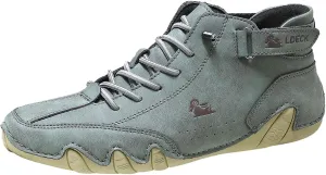 Hiking Shoes for Men Lightweight Driving Shoes Casual Non-Slip Walking Shoes Fashion Comfort Chukka Boots