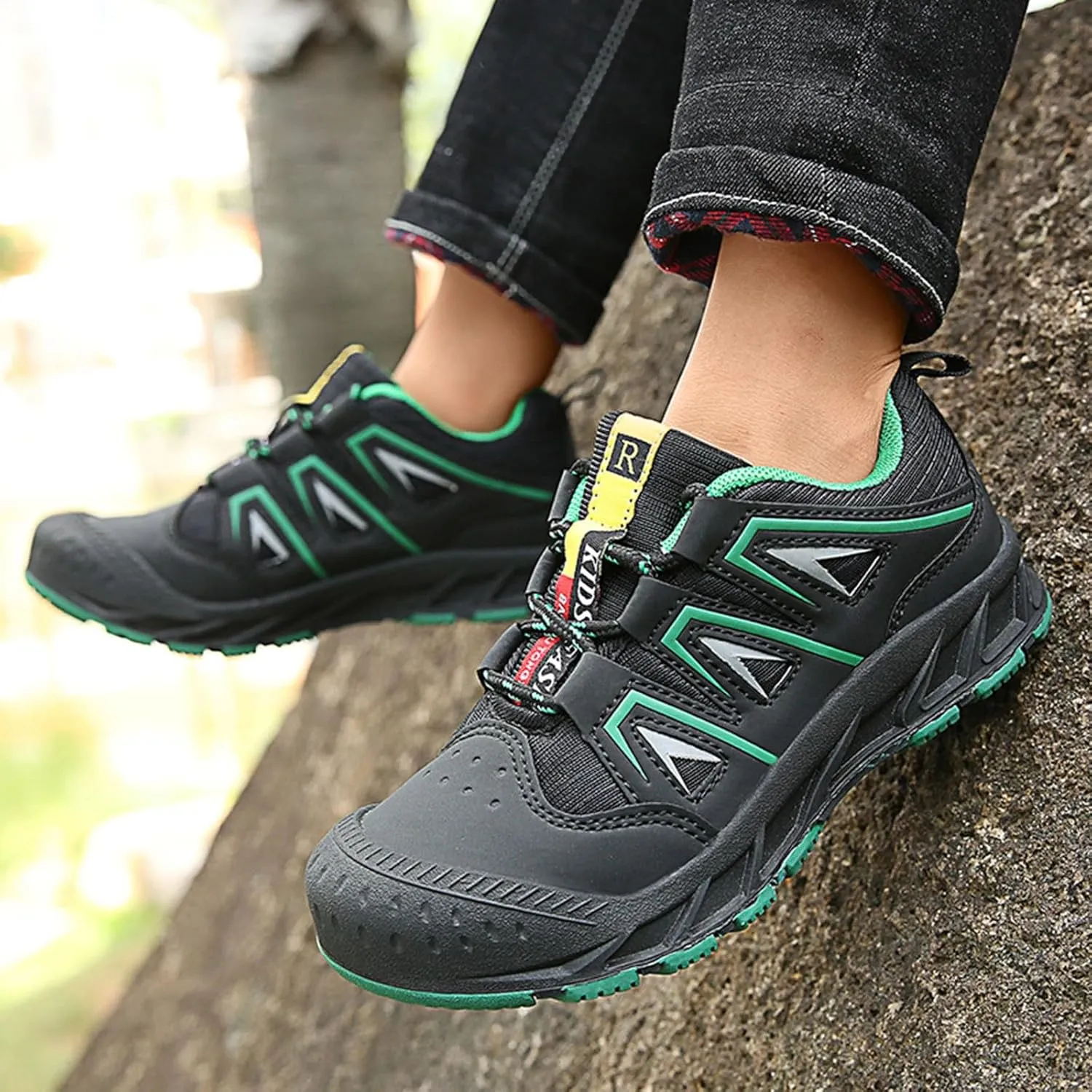 IWIHMIV Toddler Boys Athletic Shoes Girls Non Slip Tennis Shoes Outdoor Lightweight Walking Sports Hiking Sneakers