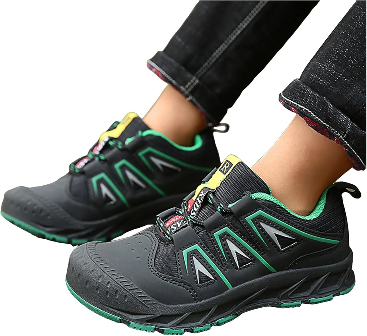 IWIHMIV Toddler Boys Athletic Shoes Girls Non Slip Tennis Shoes Outdoor Lightweight Walking Sports Hiking Sneakers
