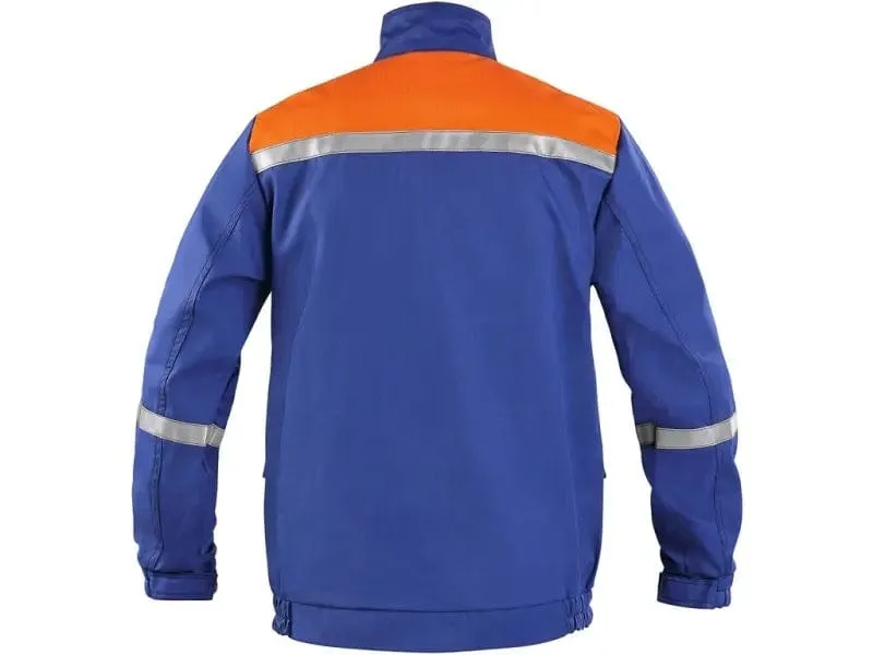 Jacket CXS ENERGETIK MULTI 9043 II, men's, blue-orange