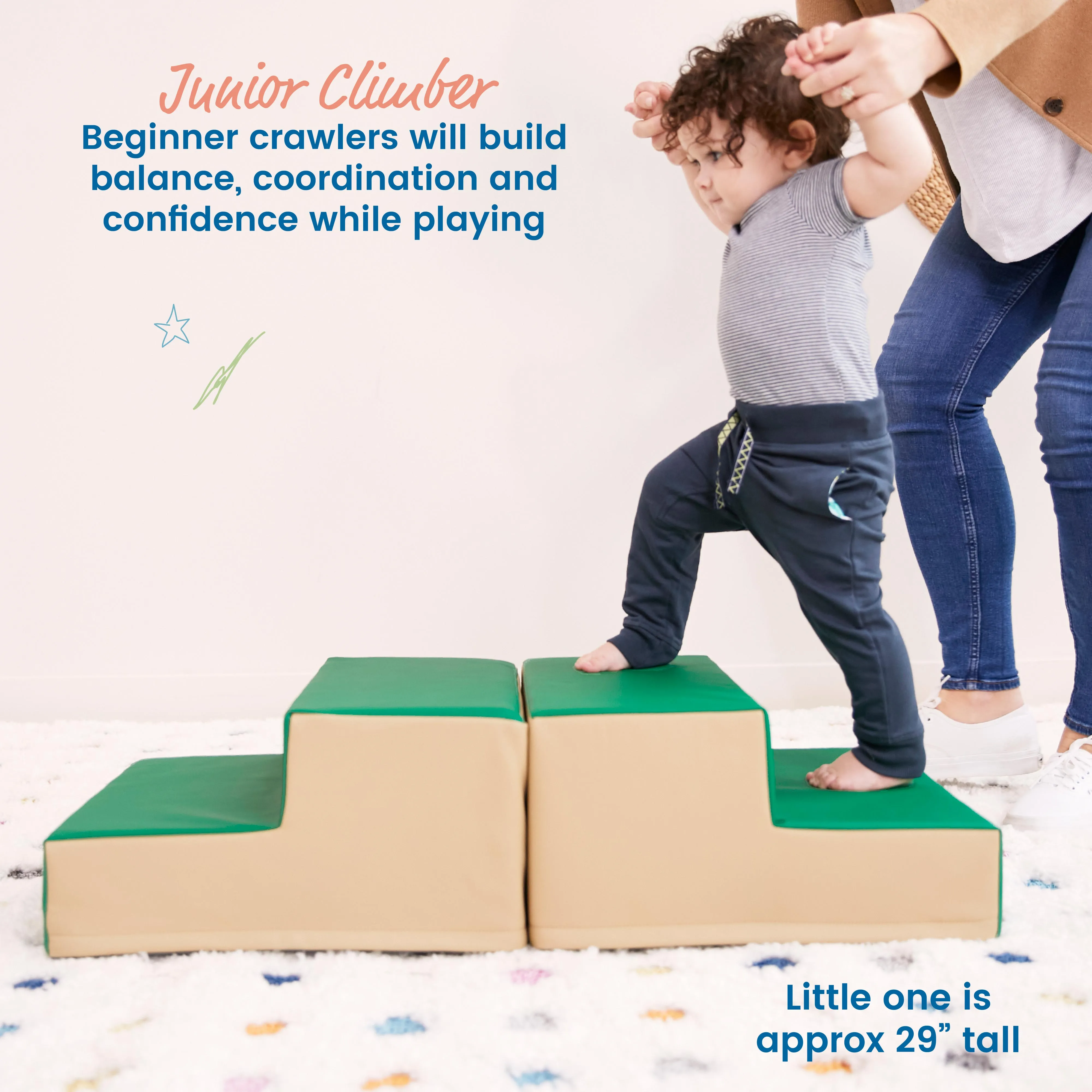 Junior Step Up n' Over, Beginner Playset, 4-Piece