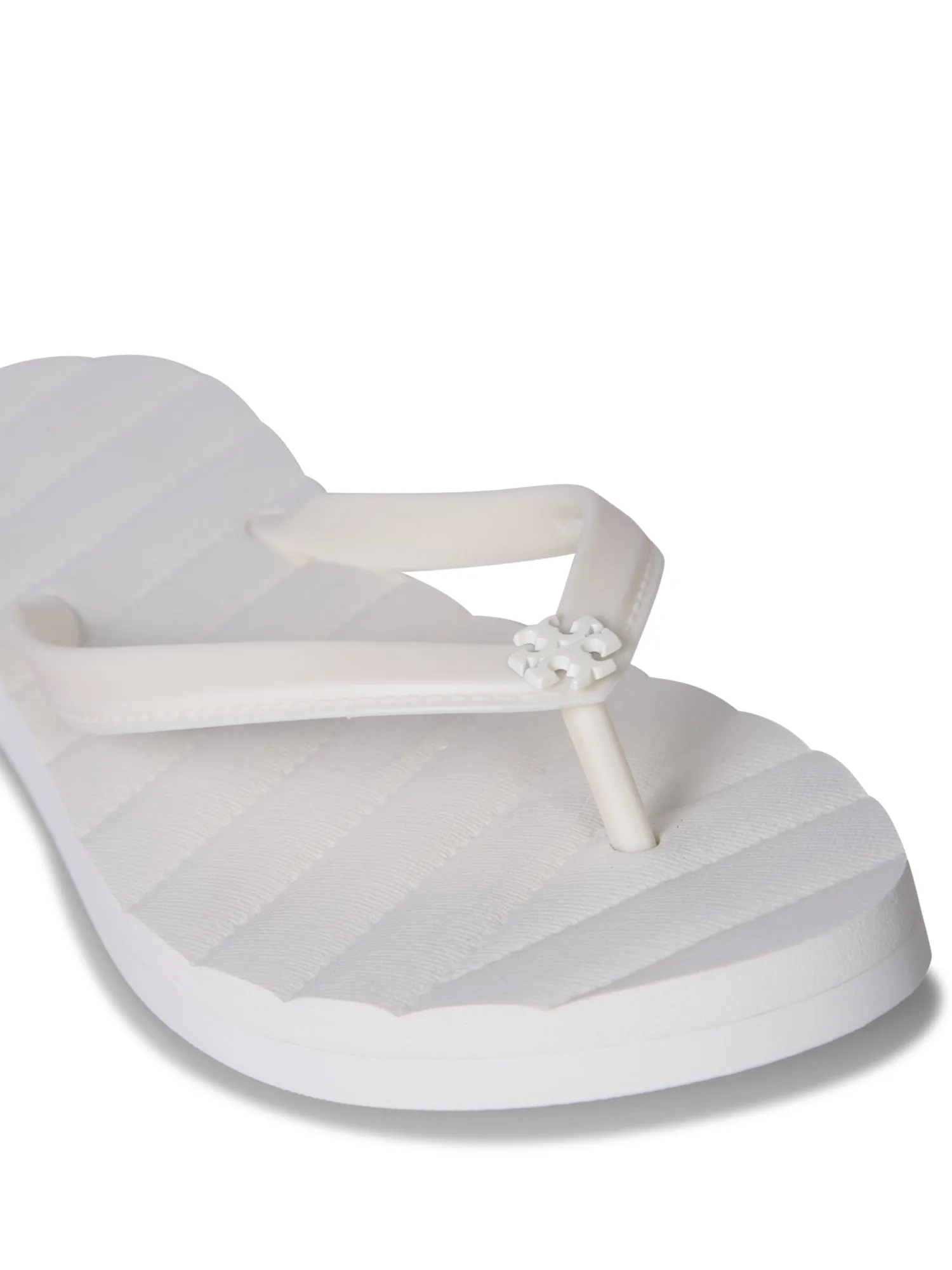Kira ivory flip flops