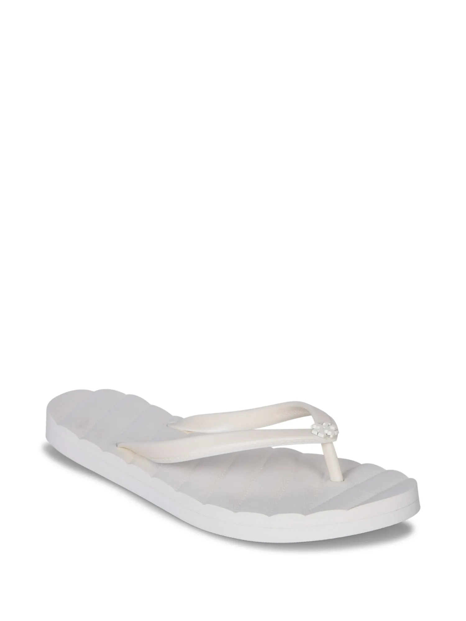 Kira ivory flip flops