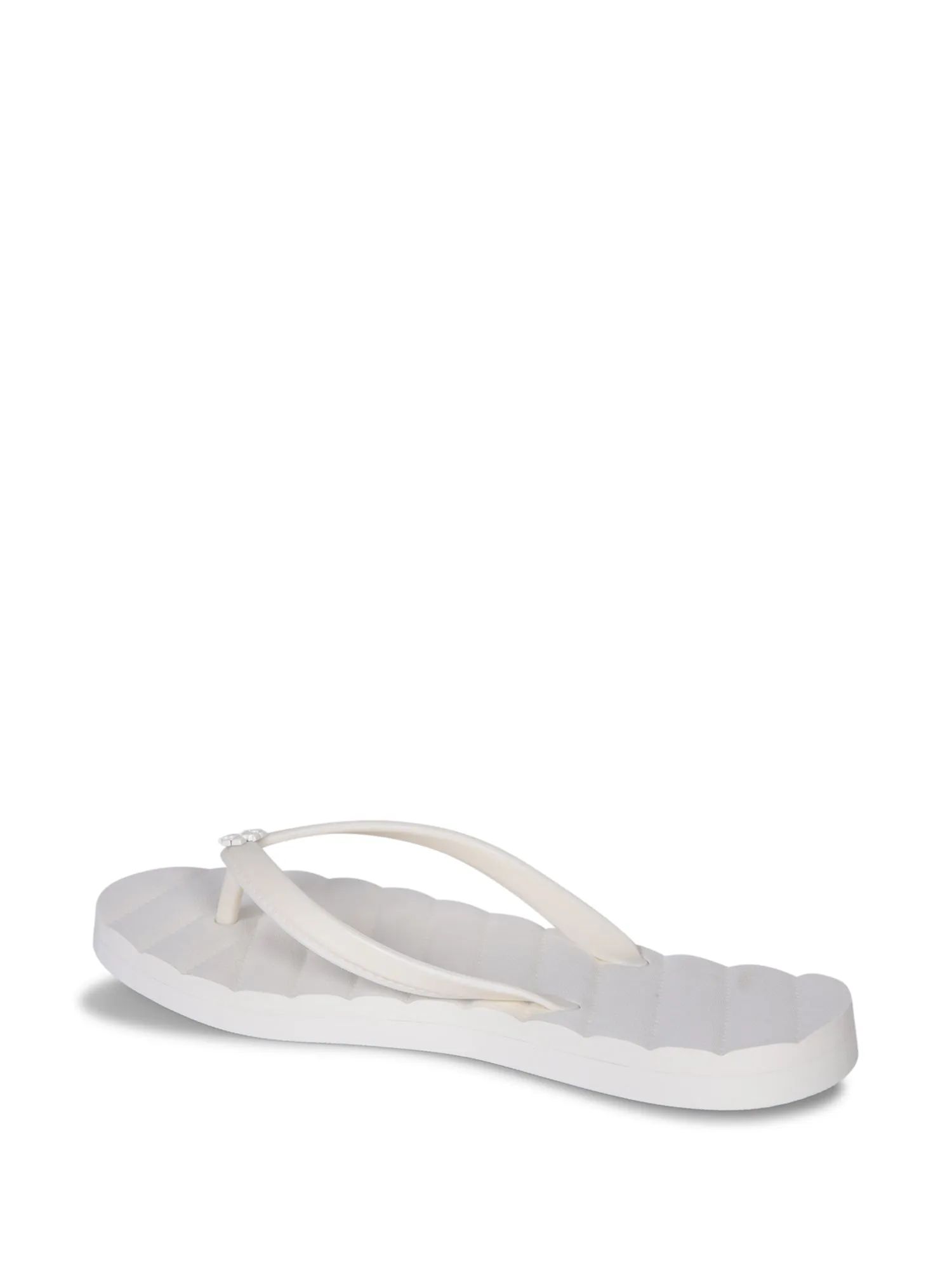 Kira ivory flip flops