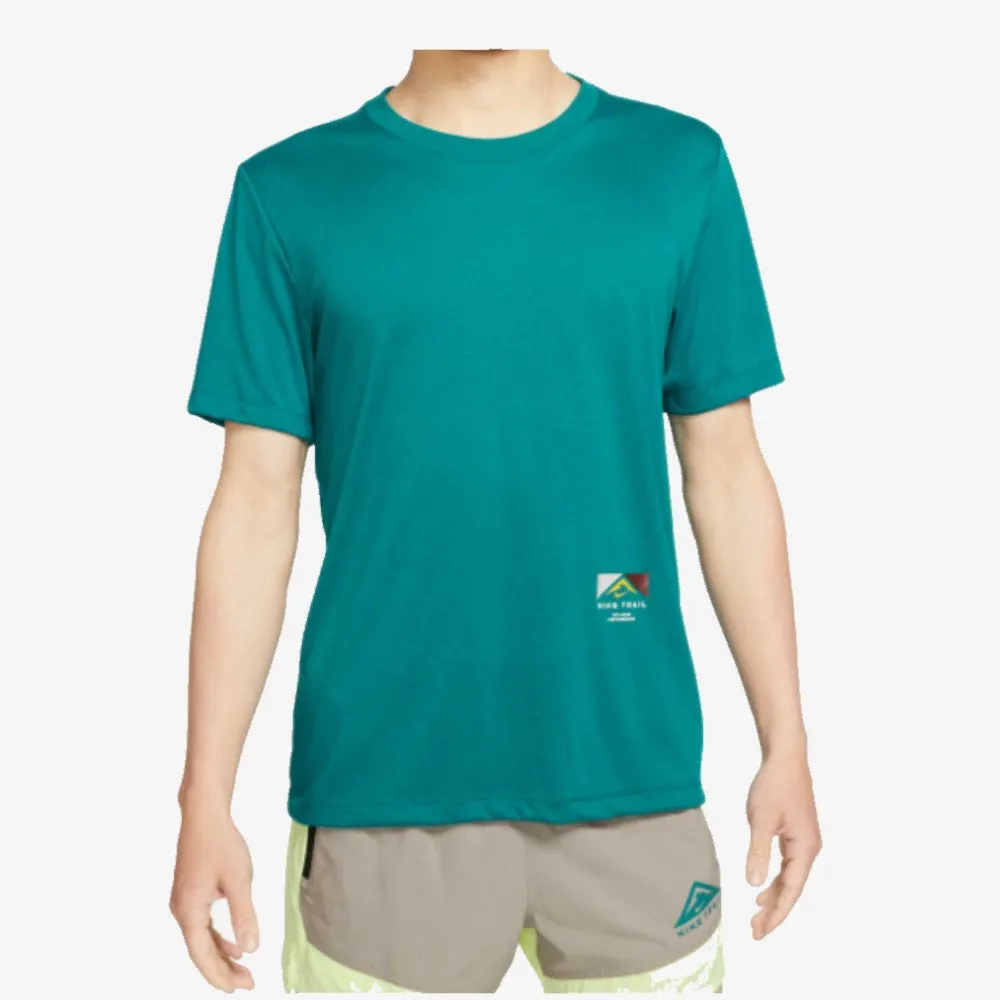 Mens Nike Dri Fit Trail Running Tee