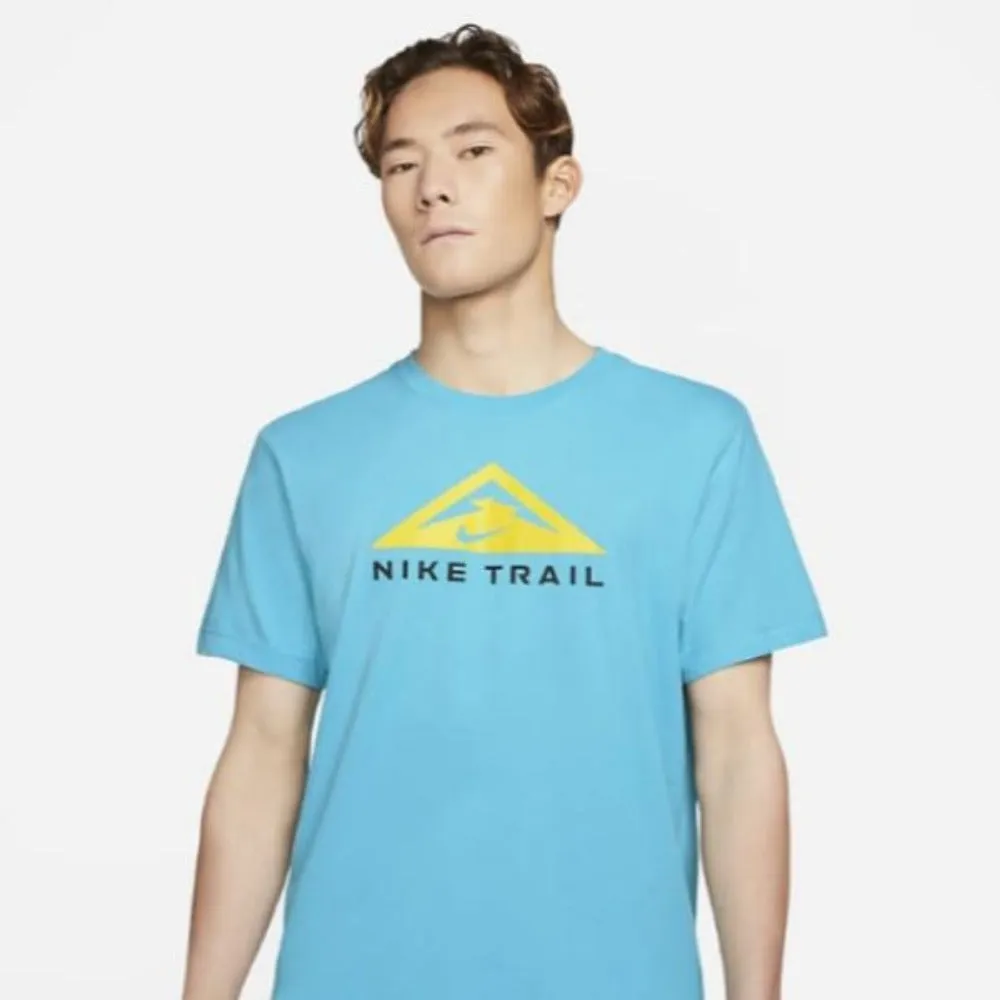 Mens Nike Dri Fit Trail Running Tee