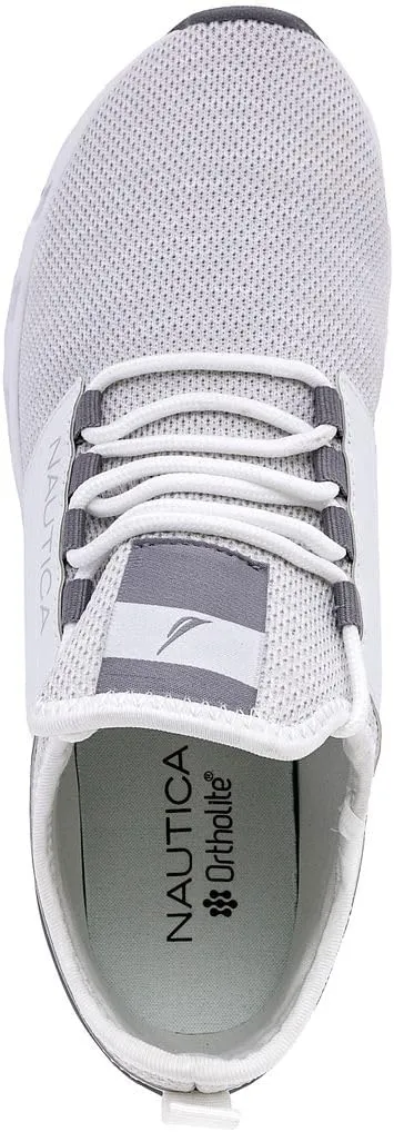 Nautica Mens Running Sneakers Sport Fashion Lace-Up Athletic Soft Shoes for Gym Tennis Men  Cushioned, Breathable, Lightweight & Comfortable