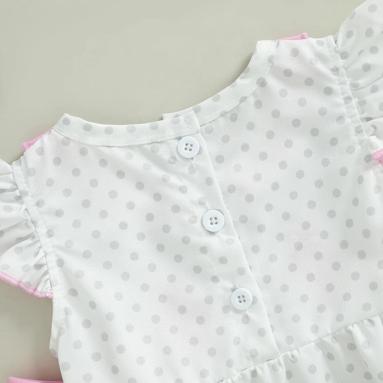 Newborn Baby Girl Outfit Ballet Shoes Dot Print Flying Sleeve Bubble Romper Infant Bodysuit Cute Bow Clothes Summer