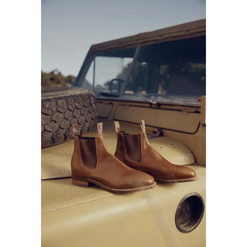 R.M.Williams Comfort Craftsman Mens Leather Boots - Caramel