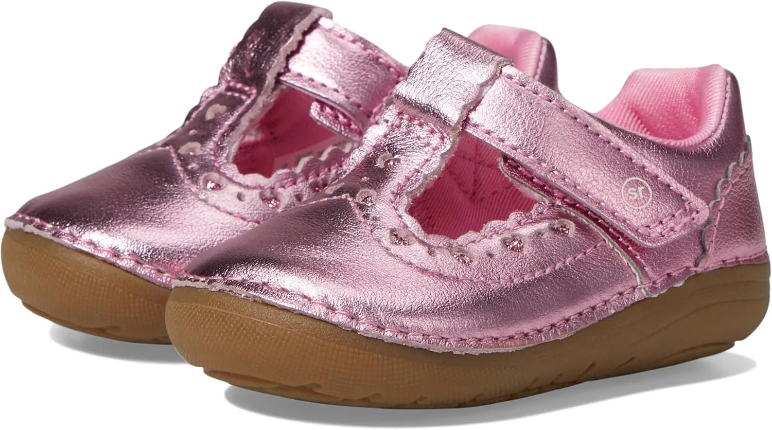 Stride Rite Womens SM Adira (Infant/Toddler) Pink 3 Wide