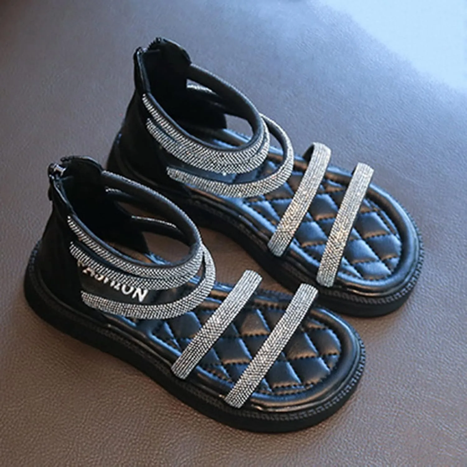 Toddler Jelly Sandals Size 5 Girls Sandals Summer New Children Dress Shoes Casual Shoes Girls Soft Girls Sandals 3
