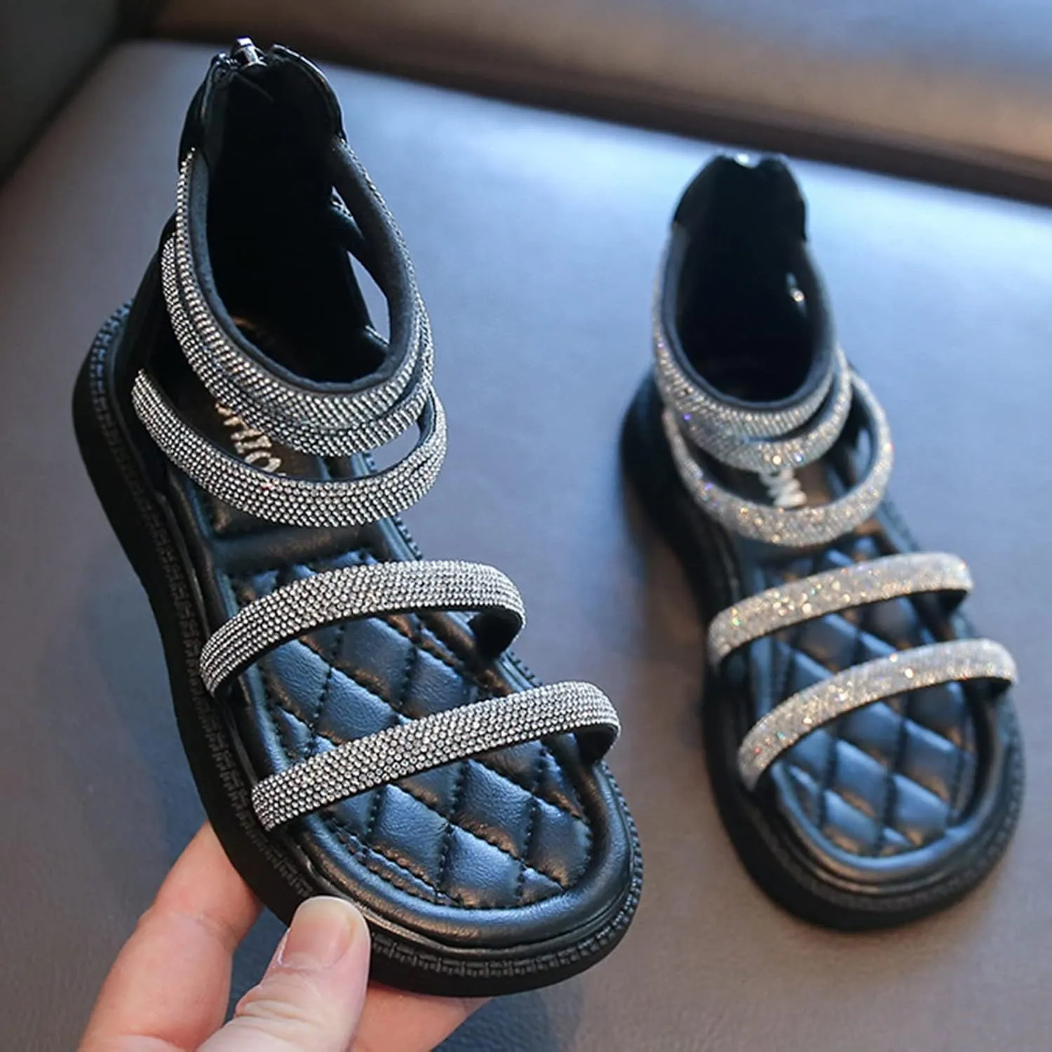 Toddler Jelly Sandals Size 5 Girls Sandals Summer New Children Dress Shoes Casual Shoes Girls Soft Girls Sandals 3