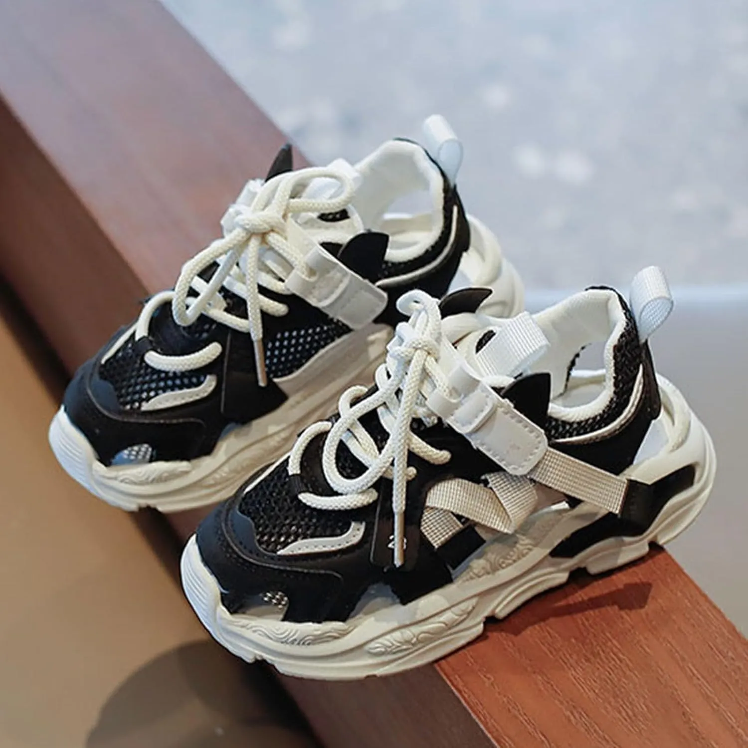 Toddler Kids Mesh Sandals Shoes Boys Girls Sport Lightweight Breathable Sandal Athletic Slip-On Sneaker for Toddler