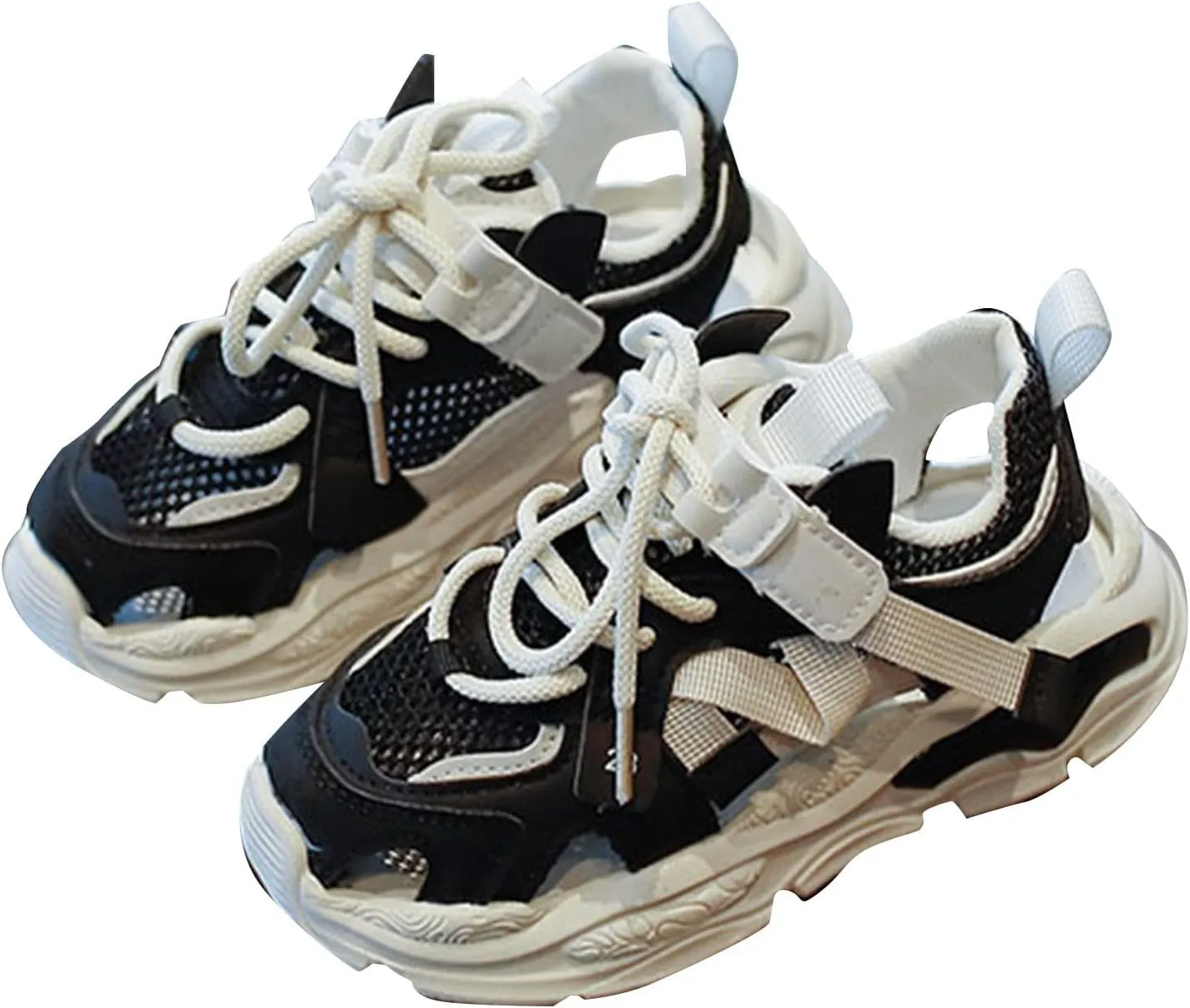 Toddler Kids Mesh Sandals Shoes Boys Girls Sport Lightweight Breathable Sandal Athletic Slip-On Sneaker for Toddler