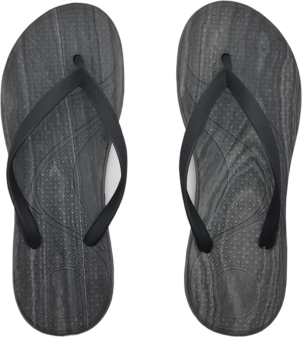 VOVEA Flip Flops For Women Non-Slip Bathroom Shower Shoes Cushion foam Indoor and Outdoor Sandals