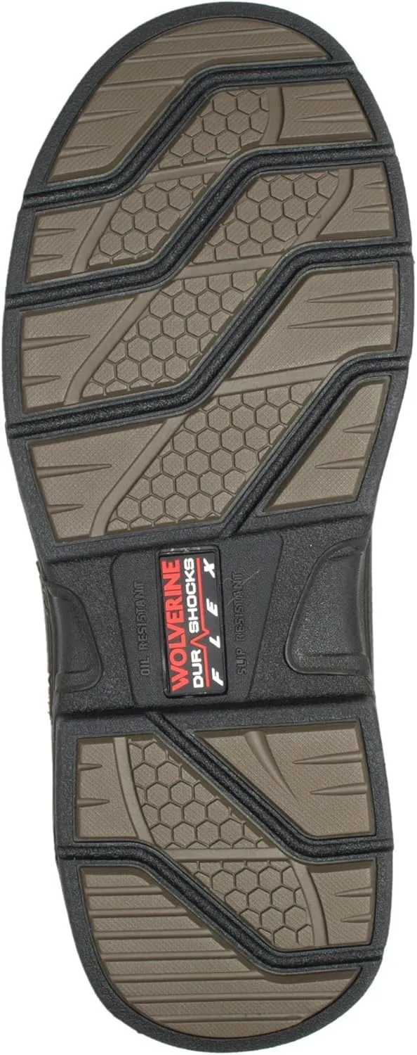 Wolverine Men's Raider DuraShocks Wellington 10 Inch Composite Toe Construction Boot