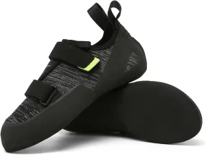 Womens Mens Climbing Shoes for Unisex Gym and Sport Climbing (10 W/9 M, Black&Green)
