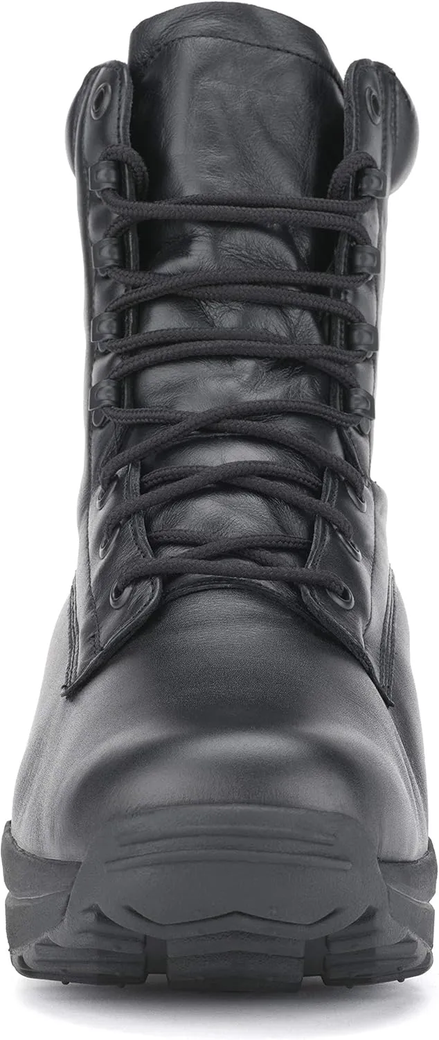 Z-CoiL Prime Mens Work Boot - Orthopedic Footwear for Men - Orthotic Leather Work Boots for Pain Relief, Foot Support, and Comfort - Enclosed Coil