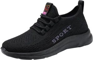 ZSpzx Womens Sport Shoes Air Cushioned Low Top Orthopedic Running Sneakers Athletic Comfy Breathable Arch Support Orthopedic Tennis Jogging Shoe Fashion Footwear for Gym Travel Daily Wear